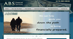 Desktop Screenshot of absfinancialservice.com